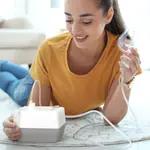 Rossmax NL100 Piston Nebulizer compact and efficient nebulizer machine White – Thumbnail 4